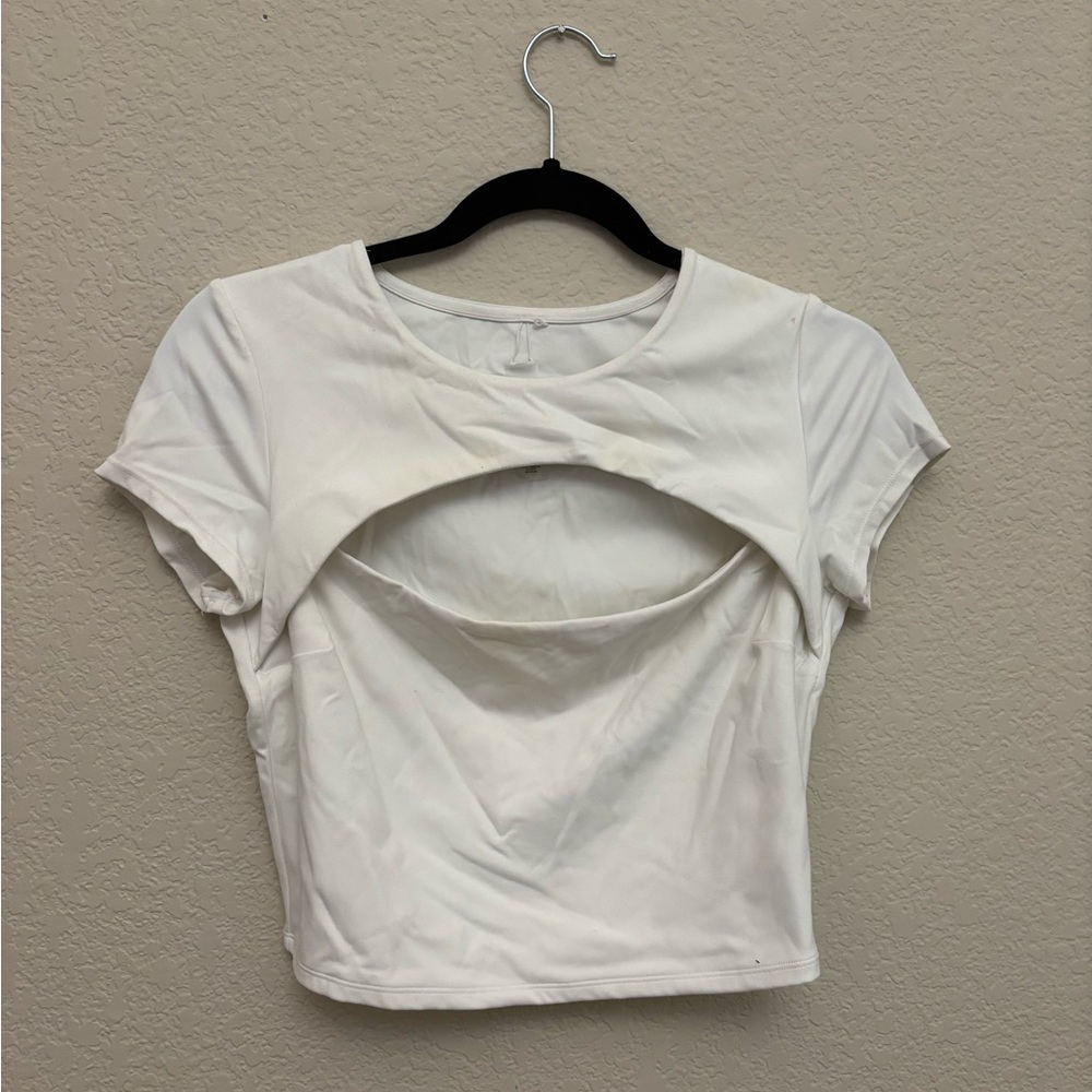 Garage cut out going out top